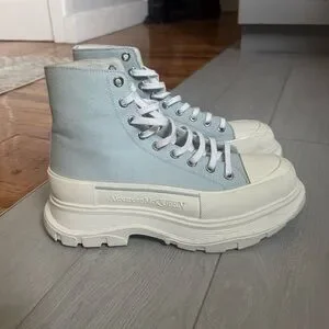 Alexander McQueen | Shoes | Alexander Mcqueen Light Blue  display picture 3